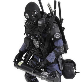 HYINUO 1/6 Scale KADHOBBY SWAT Breacher Armed Policeman Model Set